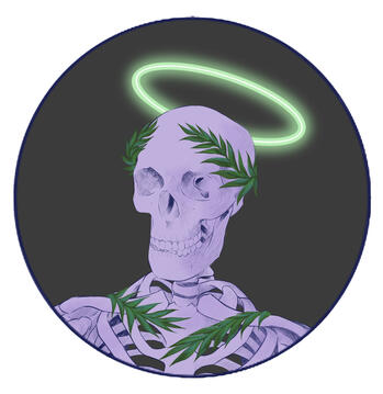 Skeleton icon