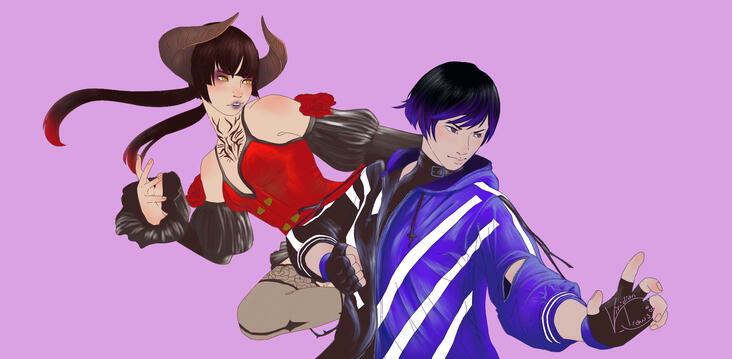 Eliza and Reina, T7 and T8