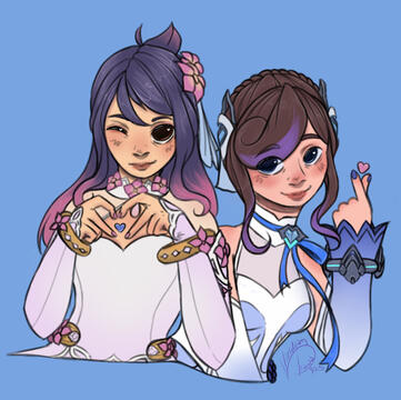 Two heroes, OW